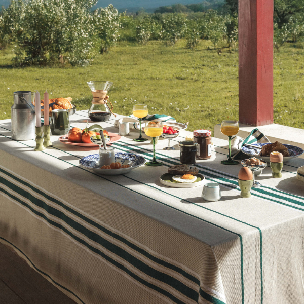 table corda vert bouteille artiga